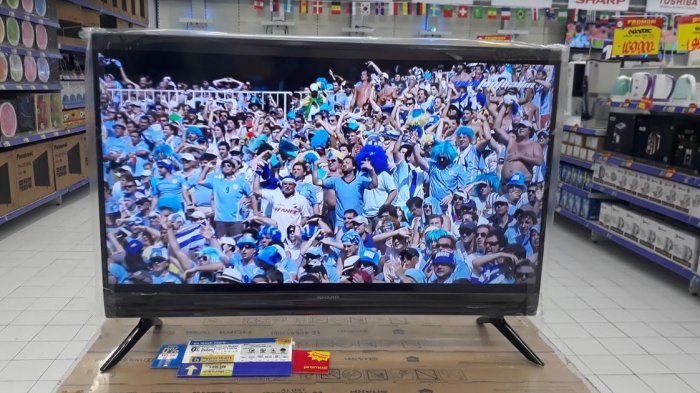 LED TV Merek Sharp Ini Harganya Promo di Hypermart Hartono Mall Solo
