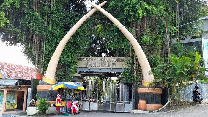 Museum Sangiran yang masih tutup di Dukuh Ngampon, Desa Krikilan, Kecamatan Kalijambe, Sragen, Rabu (31/3/2021).