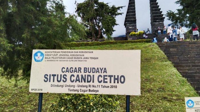 Objek Wisata Candi Cetho di Kabupaten Karanganyar