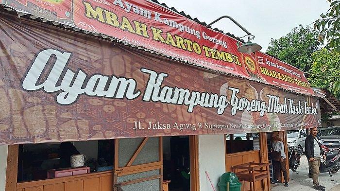 Rumah makan Ayam Goreng Mbah Karto Tembel, Sukoharjo