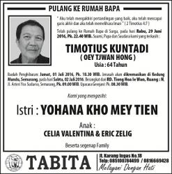 Pulang ke Rumah Bapa - Timotius Kuntadi (Oey Tjwan Hong ...