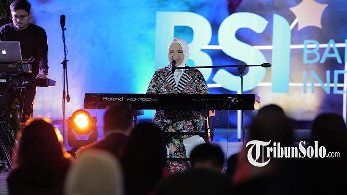 Penampilan Putri Ariani di Lokananta, Sabtu (29/7/2023).