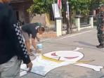 Gambar Mural One Piece di Sragen Dihapus, Diawasi TNI dan Polisi