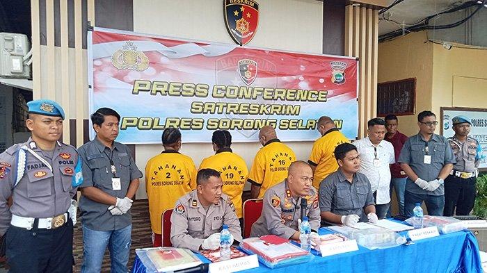 Pres rilis dugaan korupsi Disdukcapil Kabupaten Maybrat.