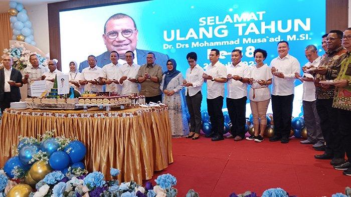 Penjabat Gubernur Papua Barat Daya Muhammad Musaad bersama pejabat pemprov.