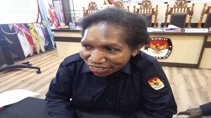 Ketua KPU Sorong Selatan, Yonece Kambu.
