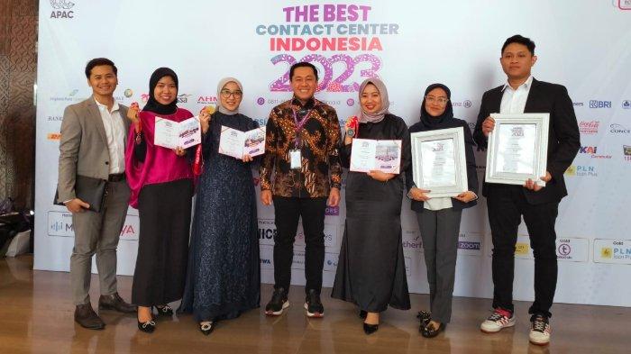 PT Pegadaian borong lima penghargaan di ajang The Best Contact Center Indonesia 2023 yang diselenggarakan oleh Indonesia Contact Center Association (ICCA) yang digelar di Jakarta, Selasa (26/9/2023).
