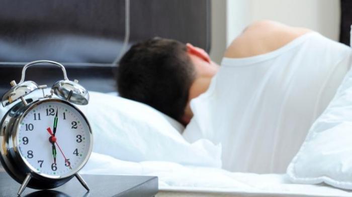 Ilustrasi tidur cukup.