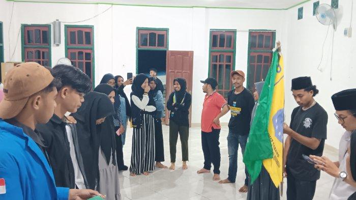 Pembacaan sumpah dikukuhkan menjadi kader PMII Kota Sorong