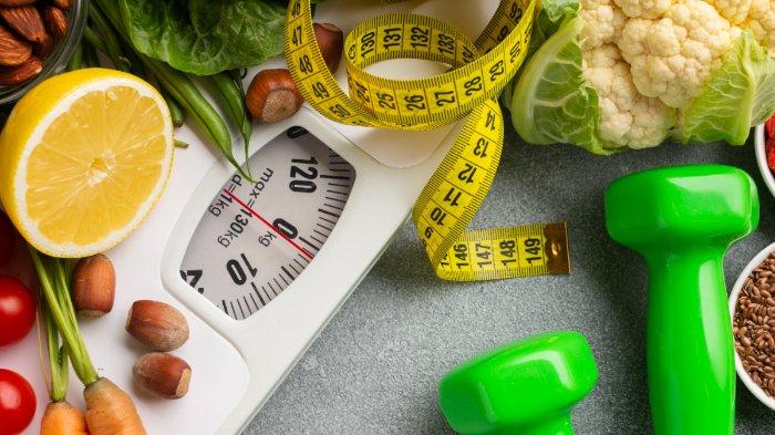 Ilustrasi diet.