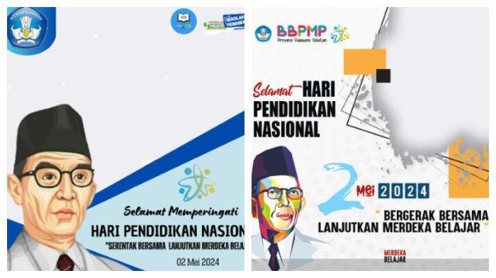 55 Twibbon dan ucapan selamat Hari Pendidikan Nasional 2024