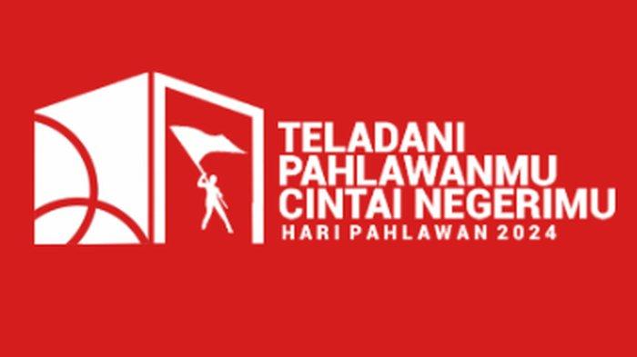 Logo Hari Pahlawan 2024. Berikut usunan upacara Hari Pahlawan 10 November 2024 resmi dari Kementerian Sosial Republik Indonesia.