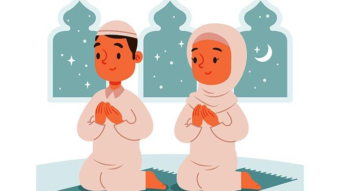 BERDOA - Ilustrasi pasangan suami istri memanjatkan doa. Belum banyak di antara kita memahami peringkat doa yang mana dalam Islam dikenal ada tiga tingkatan doa.