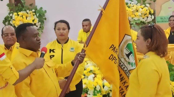 Ketua Partai Golkar Zakarias Kambu.