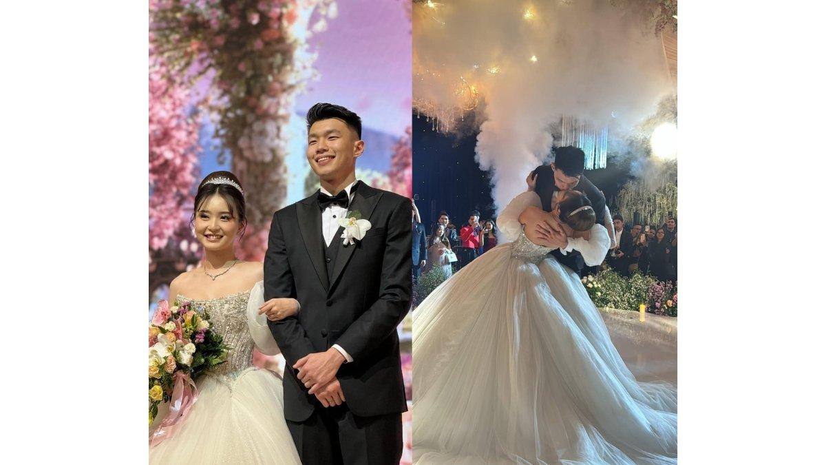 5 momen bahagia Vior dan Vincent akhirnya sah jadi suami istri, Ciuman pertama setelah menjadi suami istri