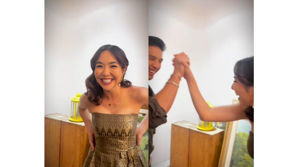 5 cuplikan Gisella Anastasia pemotretan dengan aktor Yoshi Sudarso, Tos setelah pemotretan