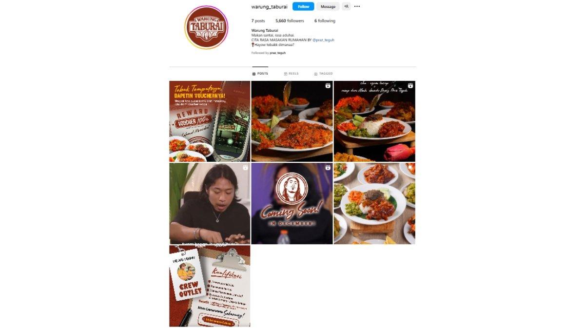5 cuplikan Praz teguh dan Qorry buka warung makan Padang, Wariskan resep ibunda