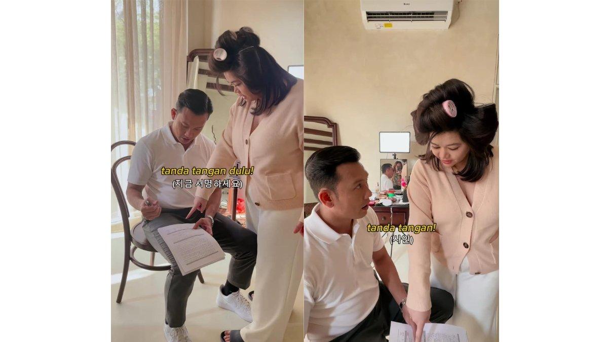 5 foto Denny Sumargo operasi kantung mata di Korea, Dipaksa tandatangani surat