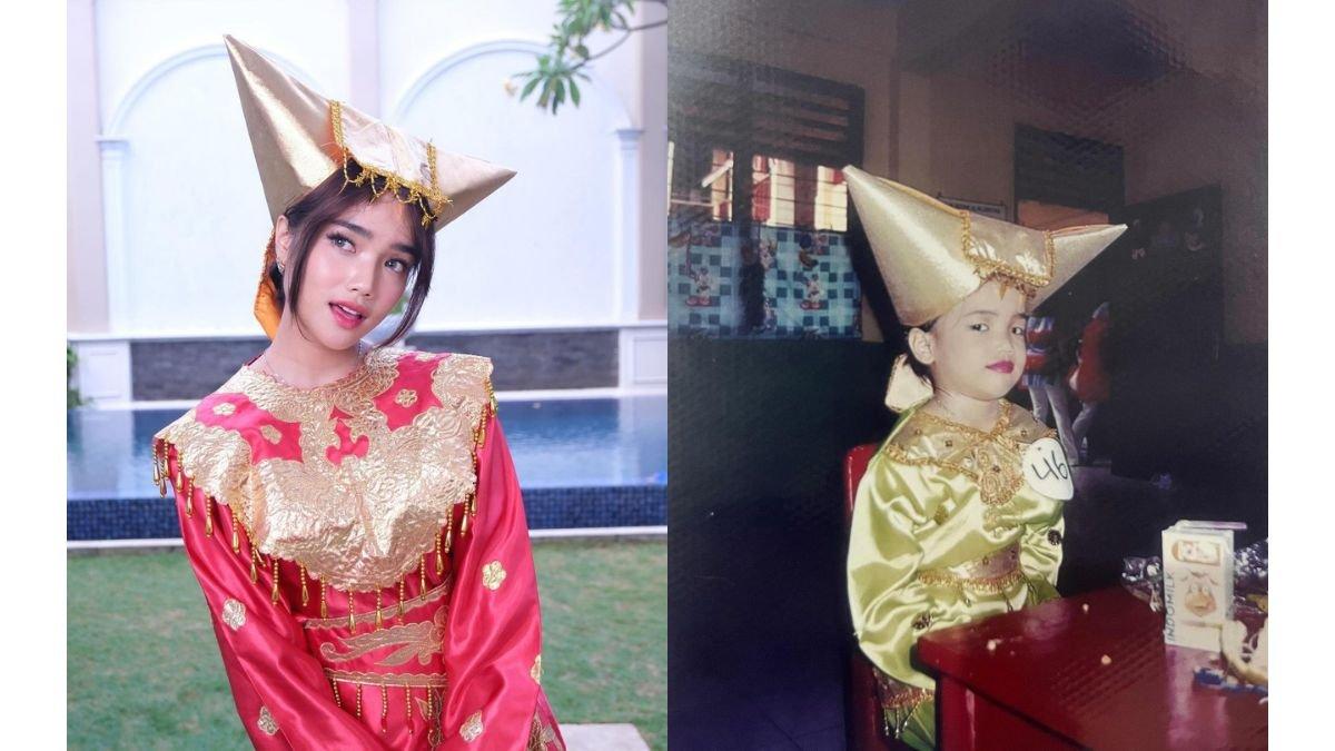 5 foto Fuji Utami promosikan produk rendang milik mamanya, Tunjukkan aura bocil kemayu