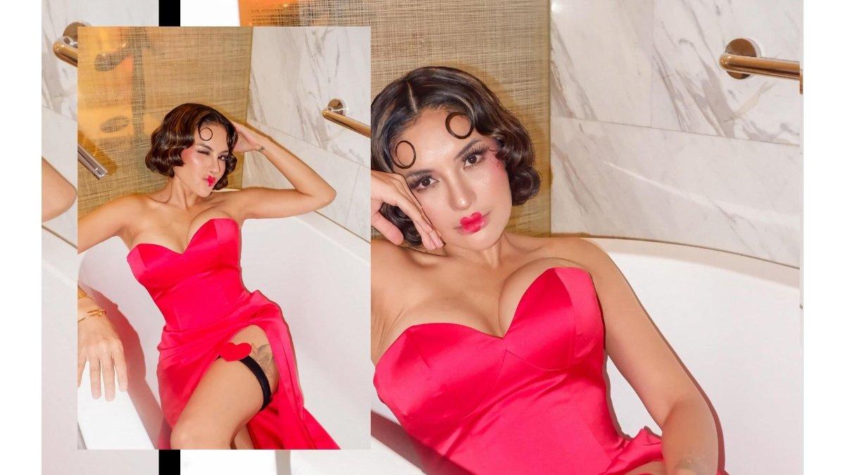 5 foto Nikita Mirzani cosplay tokoh kartun seksi Betty Boop, Mirip Jeng Kelin