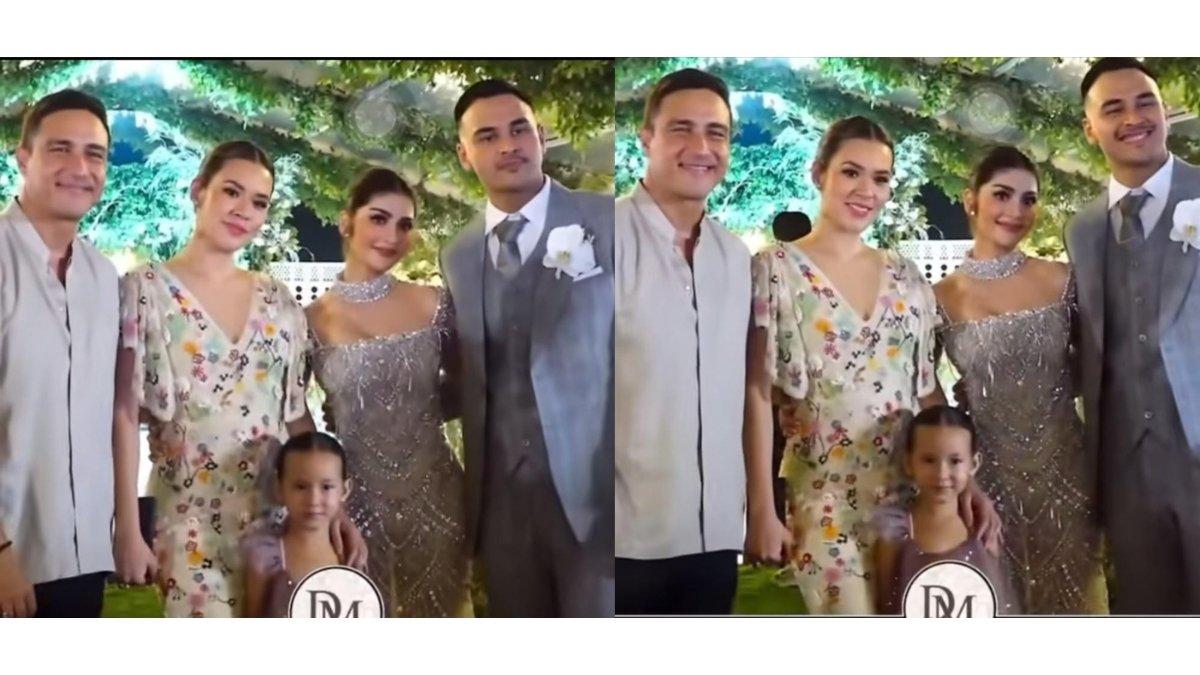 5 foto wajah putri kecil Raisa dan Hamish Daud akhirnya terkuak, Foto bersama pengantin