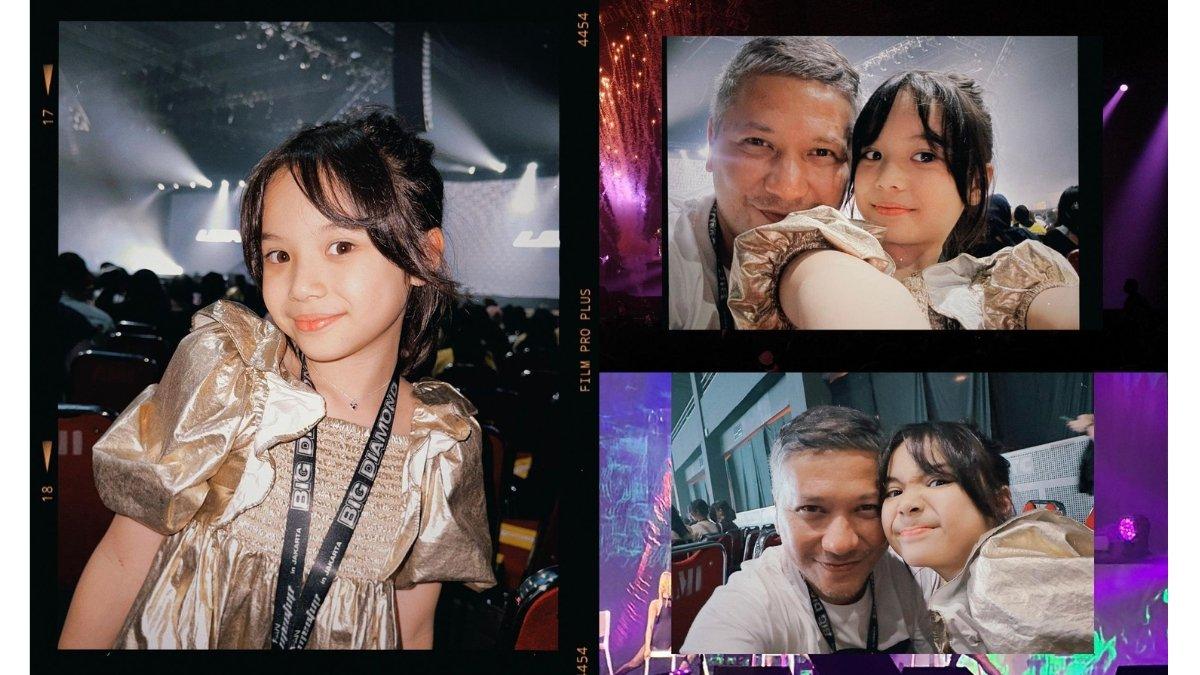 5 kumpulan artis yang nonton LISA Fan Meetup in Asia 2024, Quality Time bareng ayah