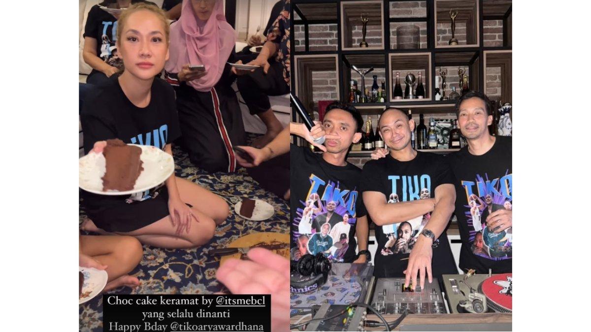 5 momen Tiko Aryawardhana dapat surprise saat nge-dj, Buat kue coklat andalan