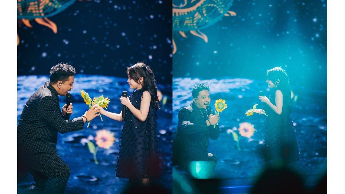 5 momen bangga Gempita Nora Marten tampil bersama Sal Priadi, Beri bunga matahari untuk Sal