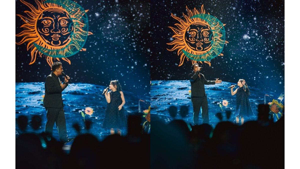 5 momen bangga Gempita Nora Marten tampil bersama Sal Priadi, Nyanyikan lagu bersama