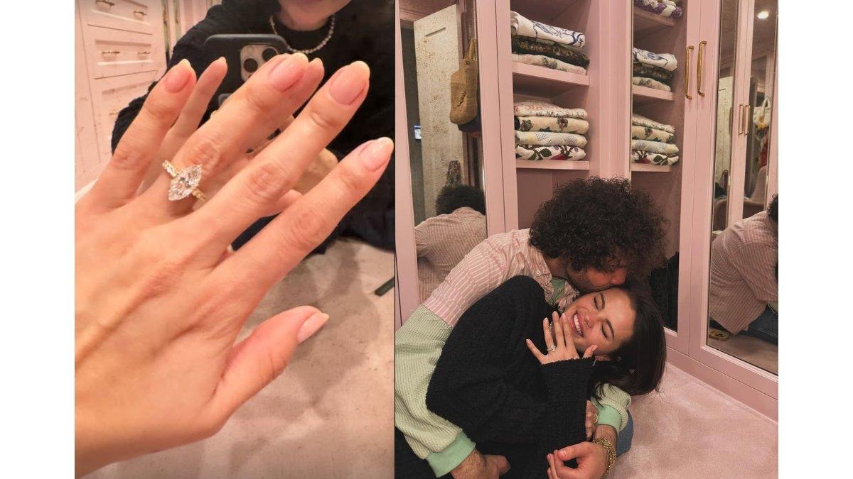 5 momen intimate Selena Gomes dilamar Benny Blanco, Kasmaran di wardrobe