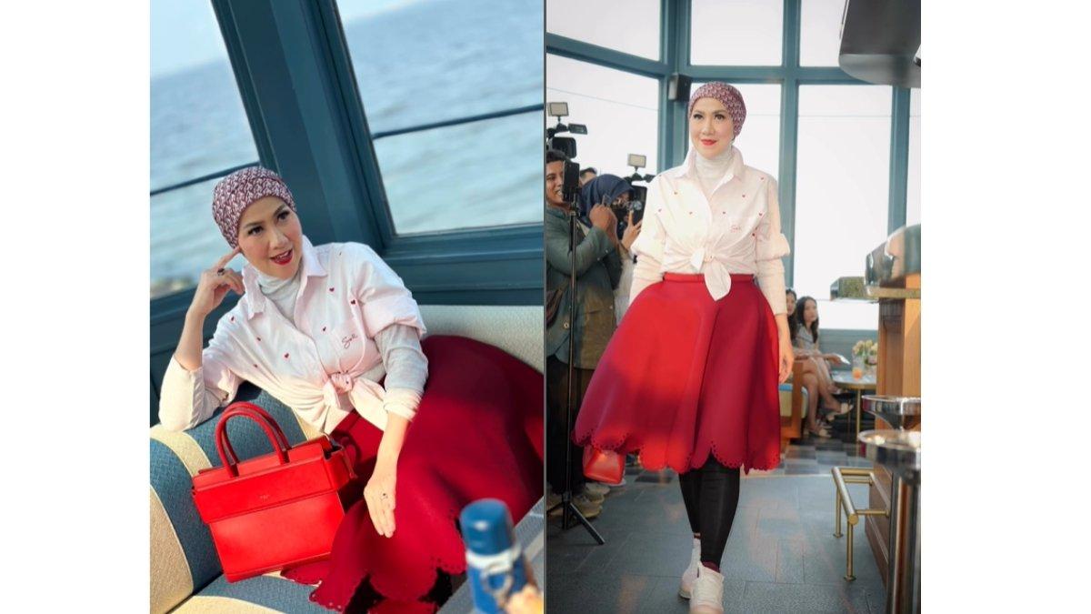 5 potret Sarwendah undang para artis hadiri perilisan brand fashionnya, Venna Melinda kenakan koleksi yang berbeda