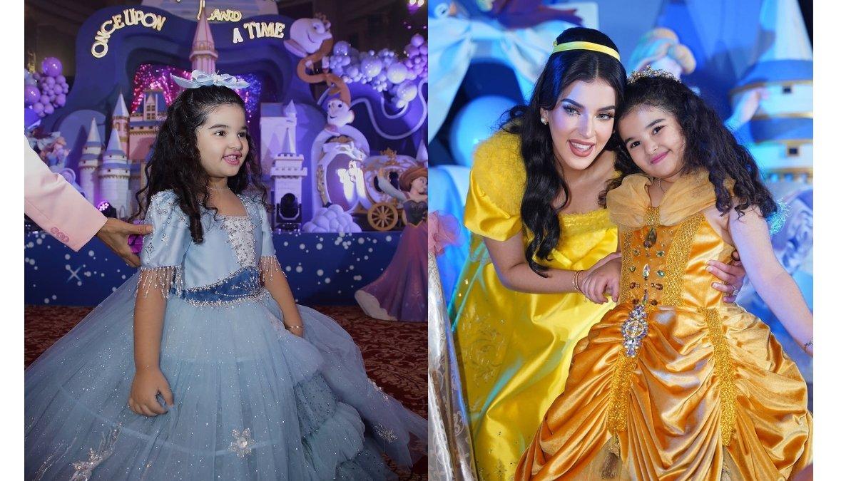 5 potret serunya anak Tasya Farasya pesta ulang tahun Maryam & Isa, Pemilik pesta jadi Cinderella