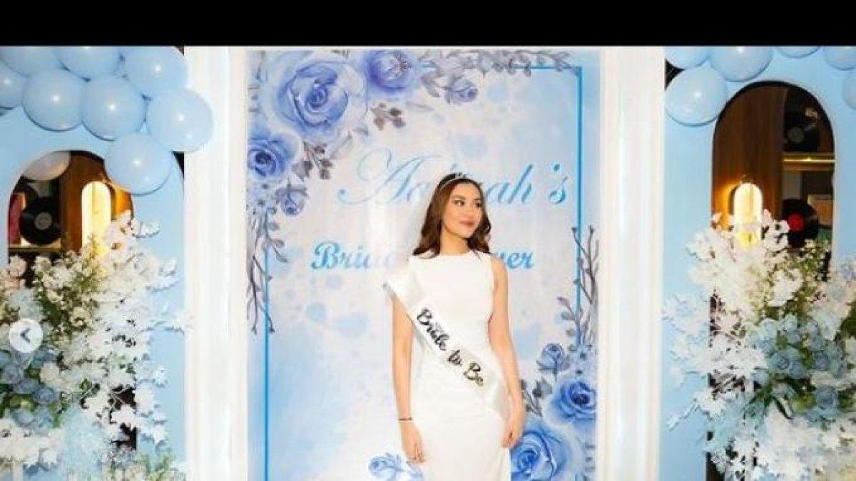 Aaliyah Massaid menggelar acara