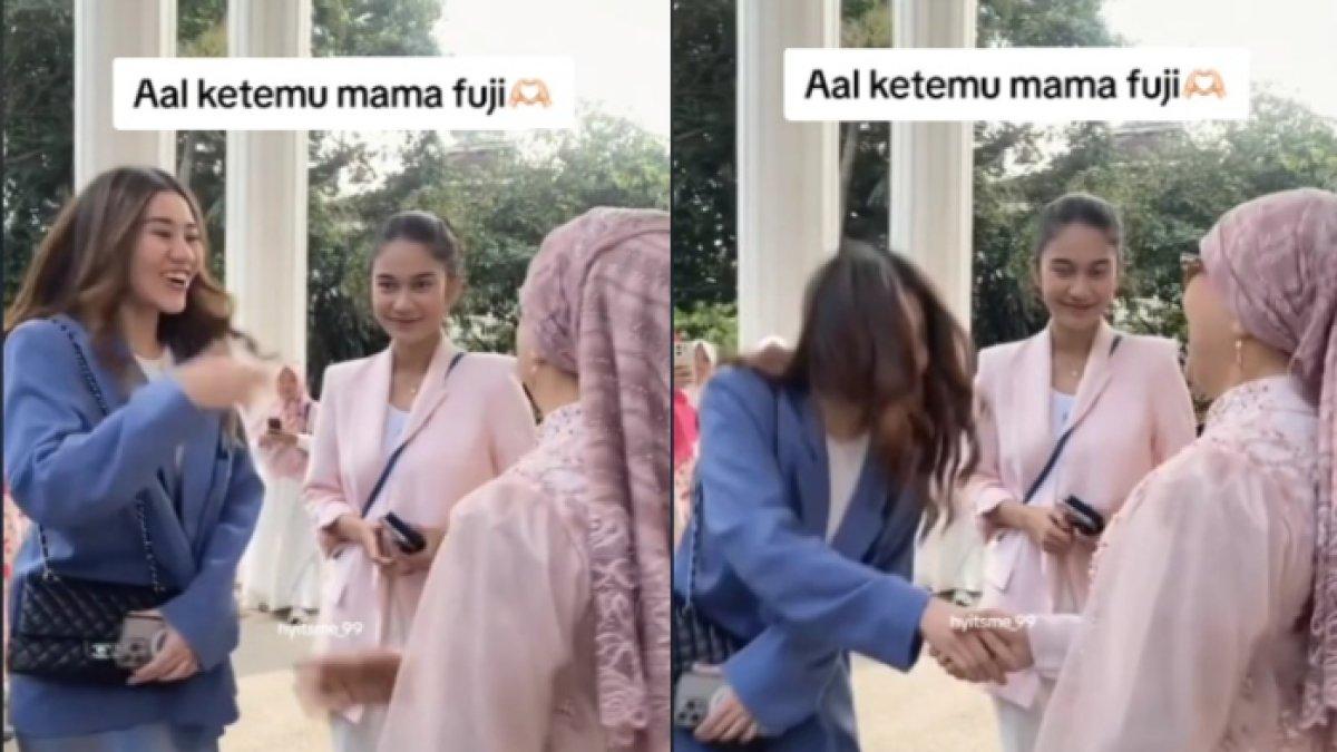 Aaliyah dipertemukan dengan Dewi di salah satu acara