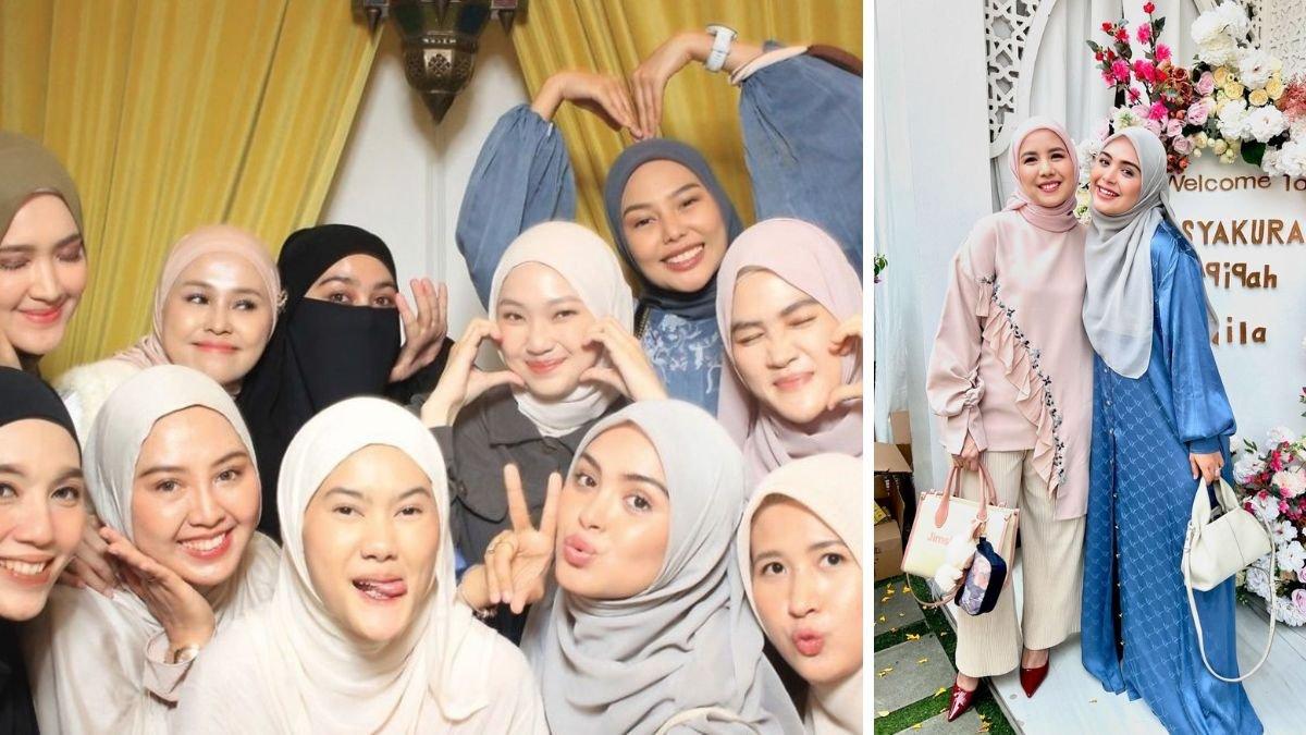 Abadikan momen bersama baby Aqila