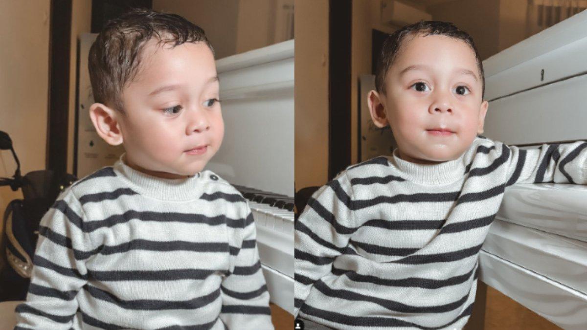 Abang L berpose kalem