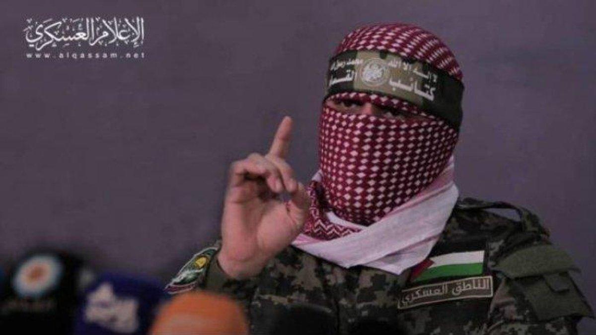 Abu Ubaida, juru bicara militer Brigade Al-Qassam Hamas di Gaza.