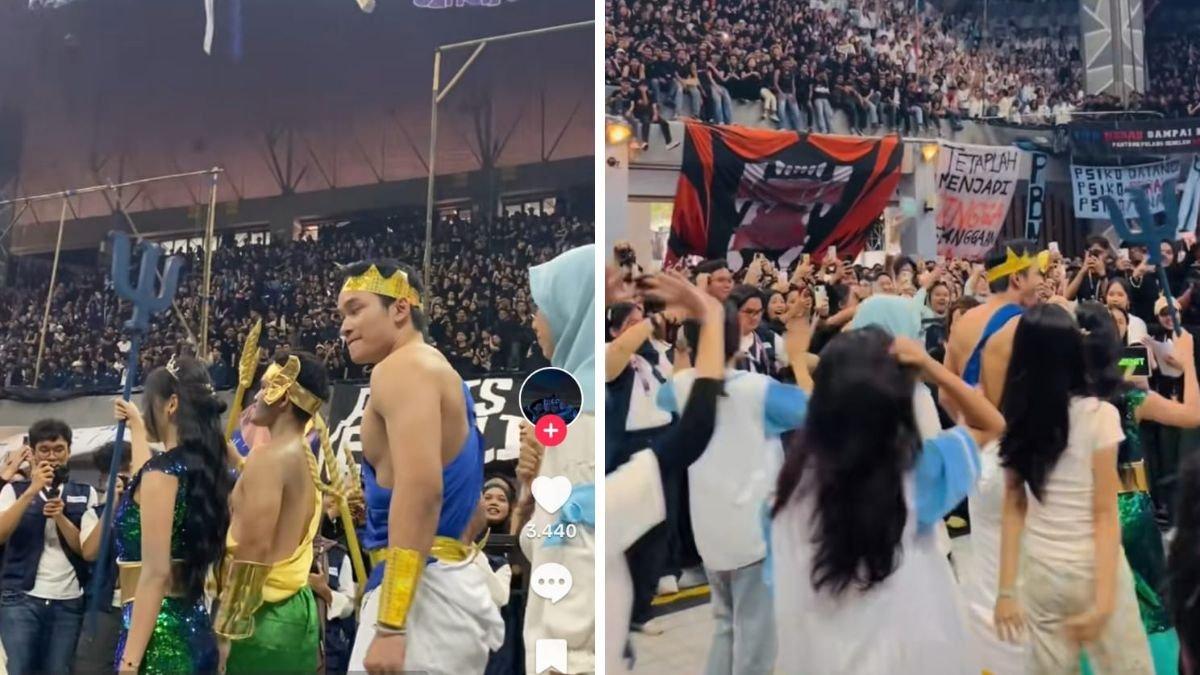 Acara parade yang begitu meriah