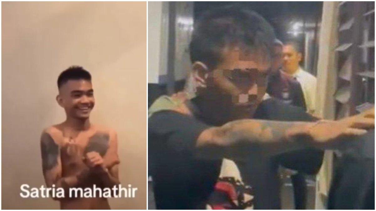 Satria Mahathir Joget Saat Konferensi Pers Kasus Pengeroyokan, Terungkap Kronologi & Permintaan Maaf