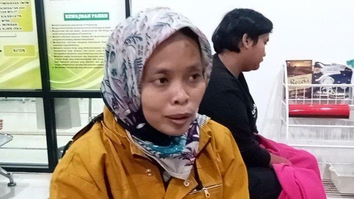 Adewiyah guru pendamping siswa SMK Lingga Kencana Depok penumpang bus Putera Fajar yang mengalami kecelakaan maut di Ciater, Subang, Jawa Barat, Sabtu (11/5/2024) malam