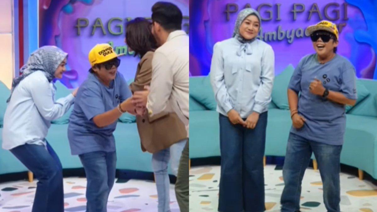 Adul bantah tak bisa melihat lagi ketika diundang menjadi bintang tamu di program Pagi Pagi Ambyar