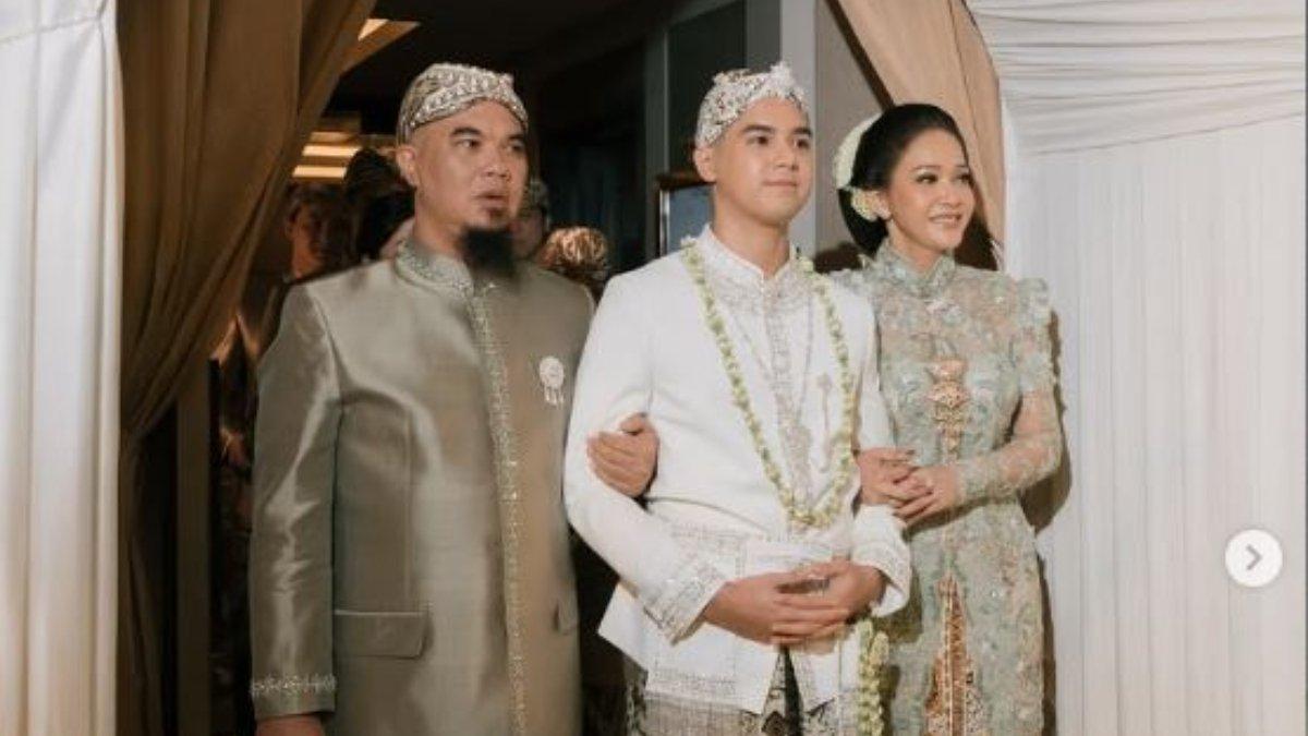 NGUNDUH MANTU AL - Alasan Ahmad Dhani tak terima amplop di acara ngunduh mantu Al Ghazali.