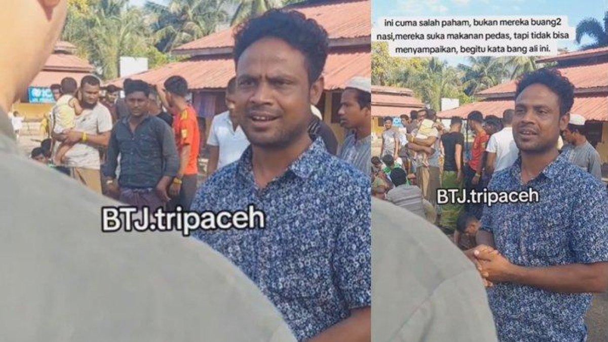 Ali salah satu pengungsi Rohingya