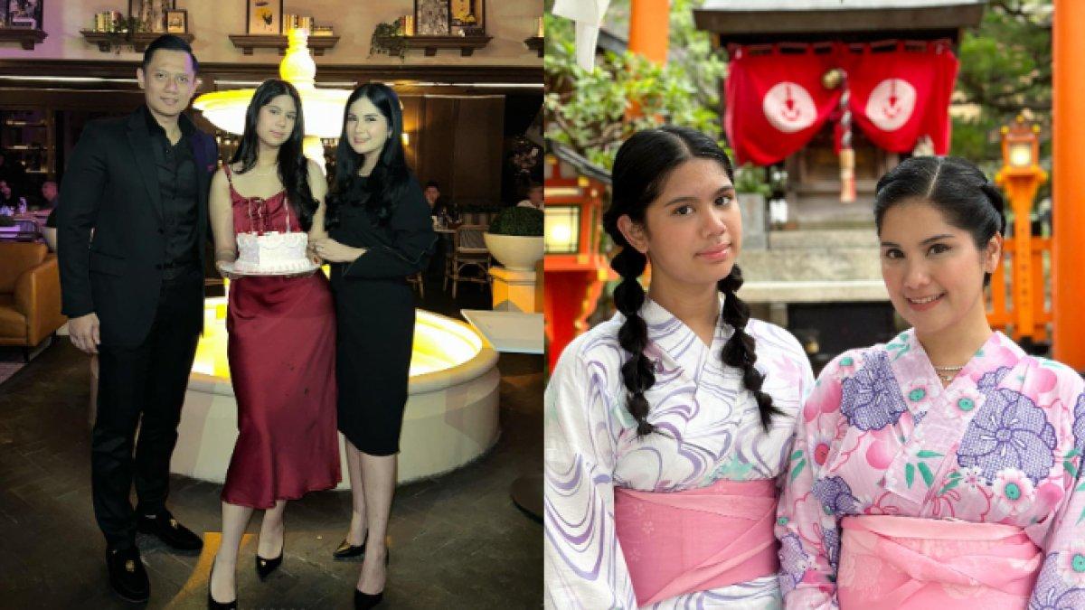 Almira Yudhoyono sudah lebih tinggi dibanding sang ibu