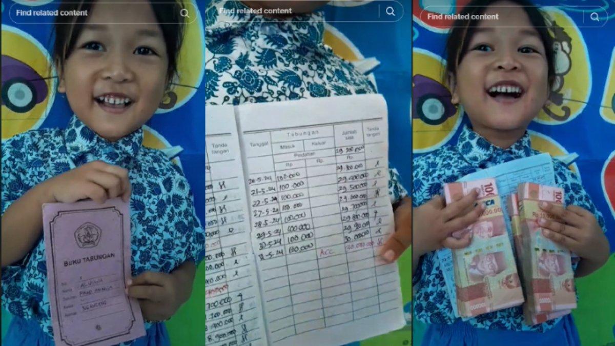 Bocah PAUD nabung di sekolah menghasilkan puluhan juta.