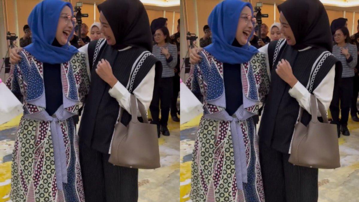 Alya Rohali datang untuk menyemangati Desy Ratnasari