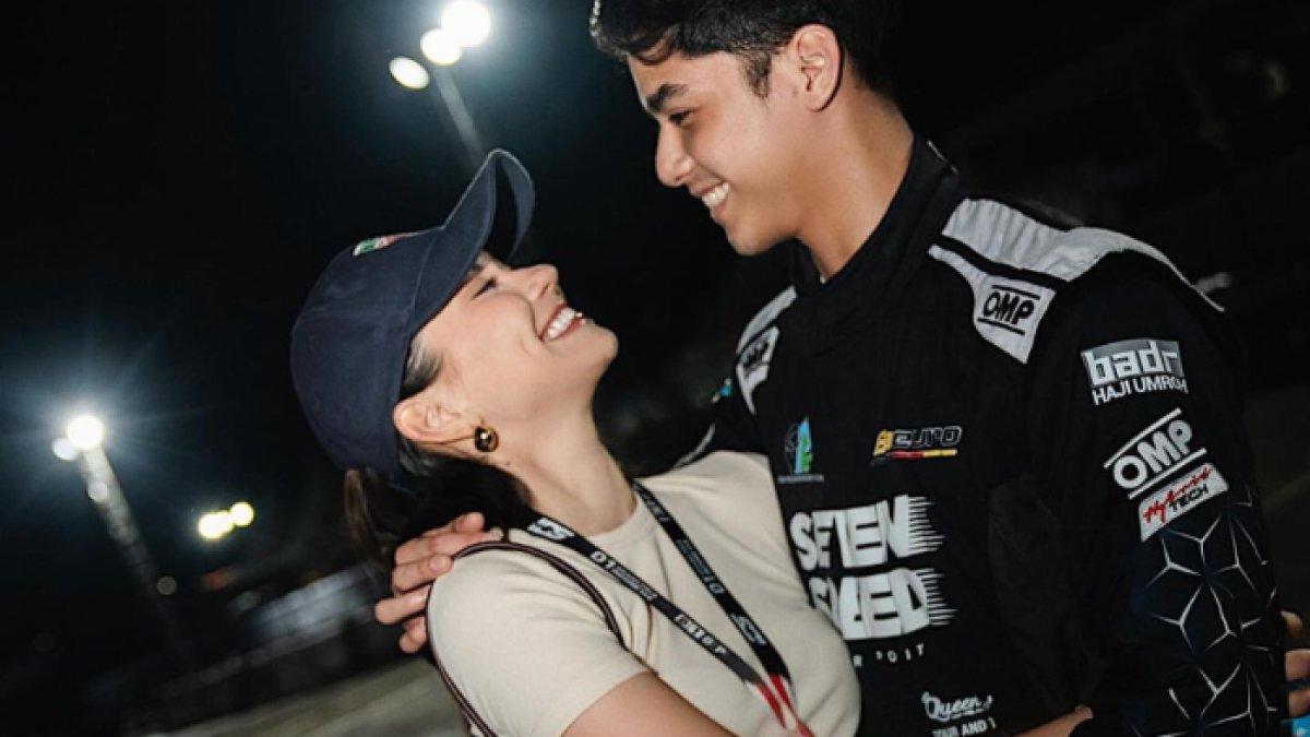 Alyssa Daguise dan Al Ghazali pamer kemesraan