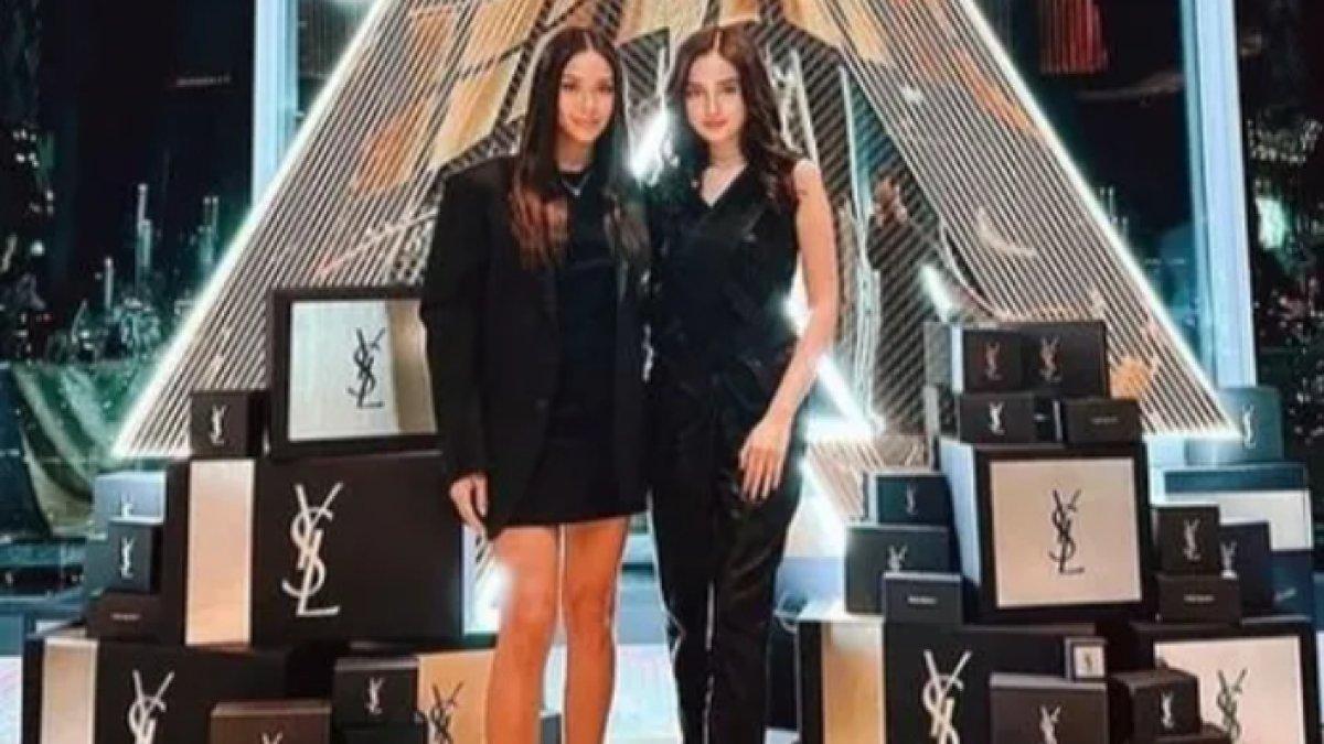 Alyssa Daguise dan Syifa Hadju juga punya gaya berkelas.