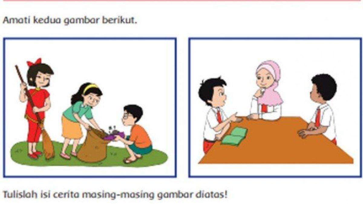 Amati kedua gambar berikut.