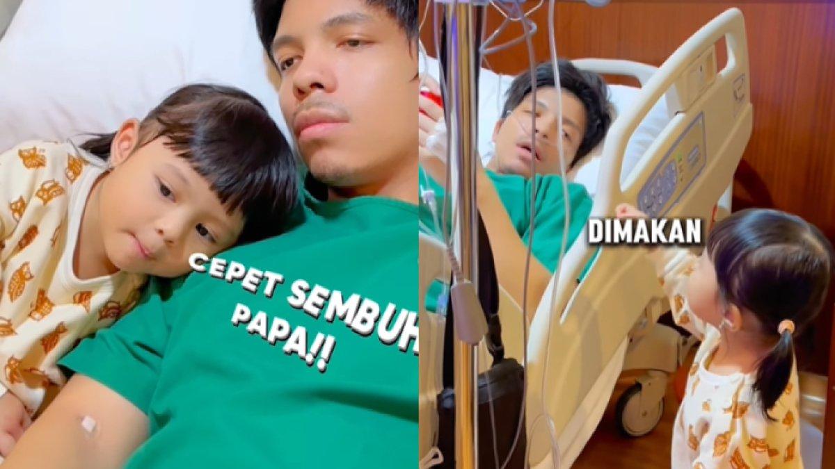 Ameena terlihat sangat perhatian kepada Atta